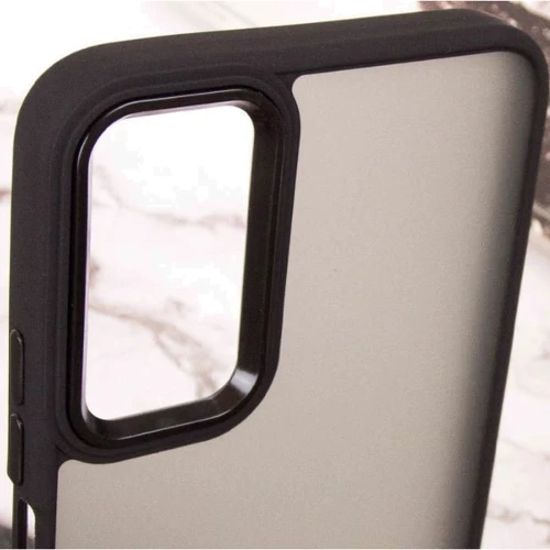 Чохол для телефона Epik TPU+PC Lyon Frosted Case Black для Realme C65 4G: Колір черный