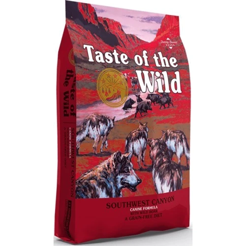Сухой корм для собак Taste of the Wild Southwest Canyon Canine Recipe с мясом говядины и кабана 5.6 кг (9758-HT77): Тип Сухой корм
