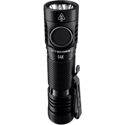 Ліхтар туристичний Nitecore E4K black: Максимальний час роботи, год 696