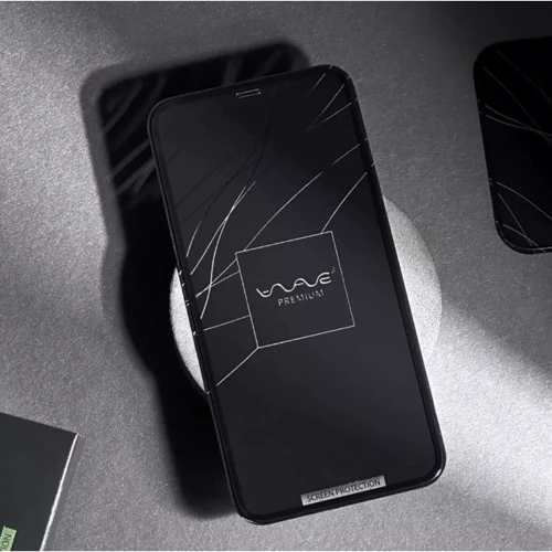 Защитное стекло для iPhone WAVE Tempered Glass Premium Black for iPhone Xs Max/11 Pro Max: Тип защиты экрана на экран