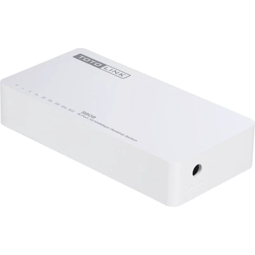 Мережевий комутатор Totolink S808: Порти только Fast Ethernet (10/100)