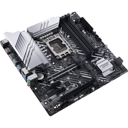 ASUS PRIME Z690M-PLUS D4: Разъемы на плате SATA 3.0, M.2