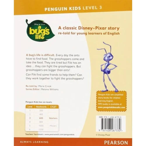 PR Kids 3 - Marie Crook: Bug's Life: Производитель Pearson Education