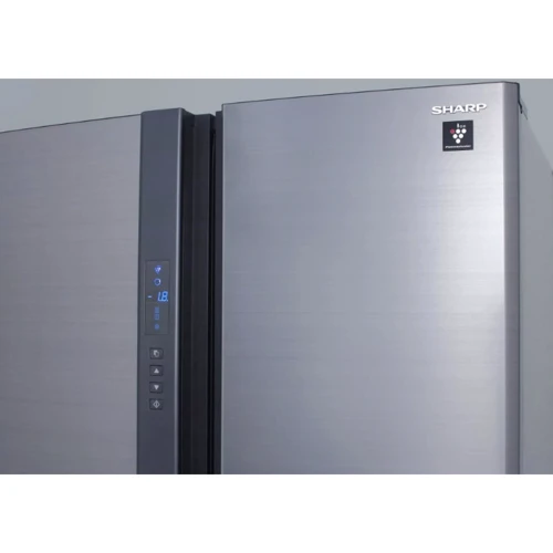Холодильник Side-by-Side Sharp SJ-EX820PSL: Расположение морозильной камеры Нижнее