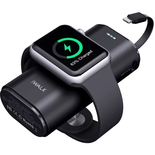 Зовнішній акумулятор iWalk Power Bank 9000mAh Black (DBL9000W-001A-ES-OEM)