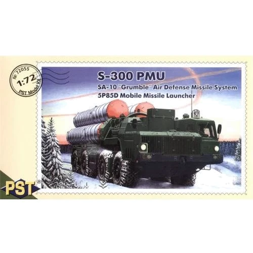 Грузовик PST S-300 PMU SA-10 5P85D air defense missile system (PST72055) Масштаб: 1:72