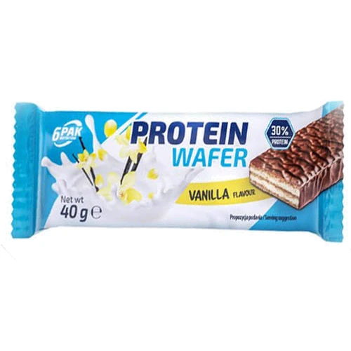 

6PAK Nutrition Protein Wafer 40 g Vanilla