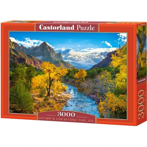 Пазлы Castorland 3000 Осень в национальном парке Зайон C-300624