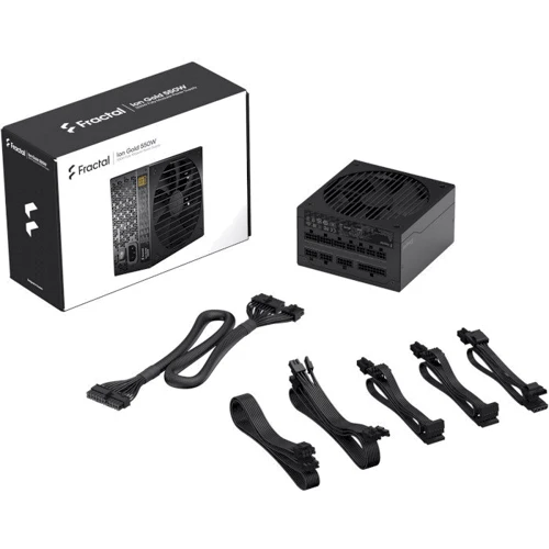 Блок живлення Fractal Design Ion Gold 550W (FD-P-IA2G-550): Коннектори Живлення відеокарт 6+2-pin (PCIe): 2 Живлення відеокарт 12-pin (PCIe): — Живлення відеокарт 16-pin (