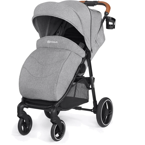 Прогулочная коляска Kinderkraft Grande 2020 Grey (KKWGRANGRY000N): Материал колес EVA