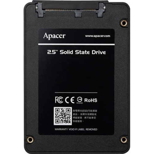 Apacer SSD 2.5" 240Gb (AP240GAS340G-1) UA: Объем 240 ГБ