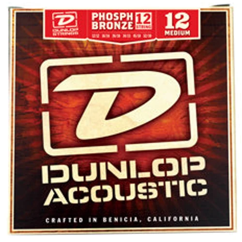 Струна для гитар Струны DUNLOP DAP1252J PHOSPHOR BRONZE MEDIUM-12 (12-52)