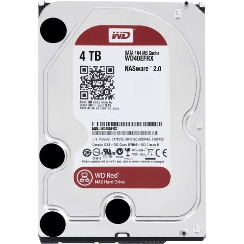 Внутренний жесткий диск Western Digital HDD 3,5" 4TB IntelliPower Red (WD40EFRX)