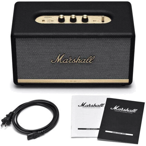 Акустика Marshall Stanmore II Voice Wi-Fi with Google Black (1581196/1005153): Вихідна потужність 80 Вт