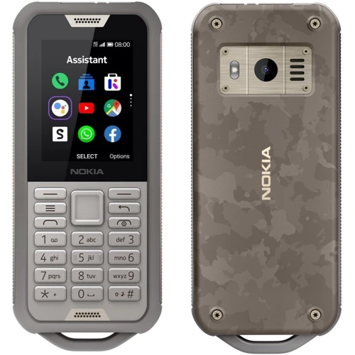 Мобильный телефон Nokia 800 Tough Dual SIM Desert Sand (UA UCRF): Дисплей 2.4 TFT ( 240х320 ) / 167 ppi / 256000 цветов