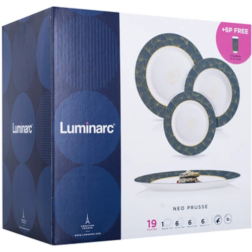 Столовий сервіз Luminarc ESSENCE NEO PRUSSE 25 предметів (P5875) фото 13