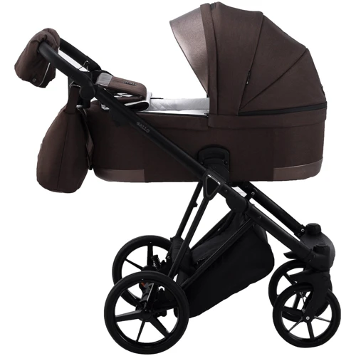 Коляска 2 в 1 Adamex Gallo Thermo GA-10 chocolate gold фото 10