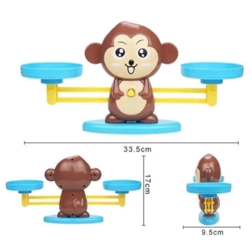 Игра-балансир детская математическая Сохрани баланс Обезьянки (BS773B/P)