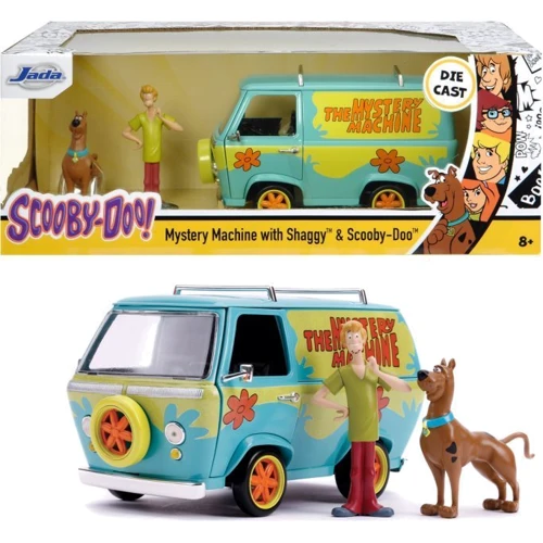 Машина металева Jada Scooby-Doo Mystic Bus із фігуркою Скубі-Ду та Шеггі 1:24 (253255024) фото 9