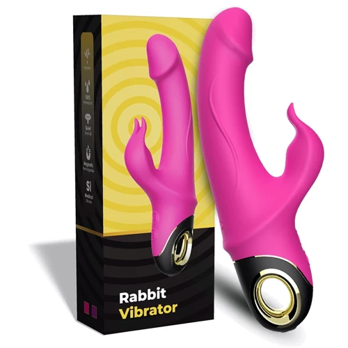 Вибратор BOSS Series Meteror Rabbit Vibrator Pink