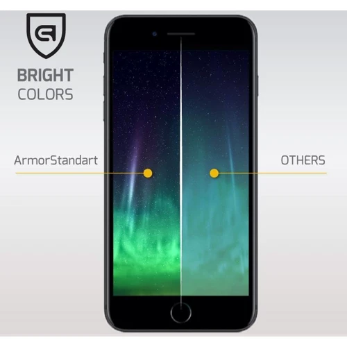 Защитное стекло для iPhone ArmorStandart Premium 3D White for iPhone SE 2020/iPhone SE 3 2022/iPhone 8/iPhone 7 (ARM49390-G3D-WT): Тип защиты экрана на экран