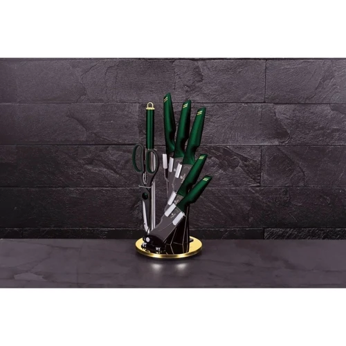 Набор кухонных ножей Berlinger Haus Emerald Collection 8 предметов (BH 2690): Наименование Набор кухонных ножей 8 пр.