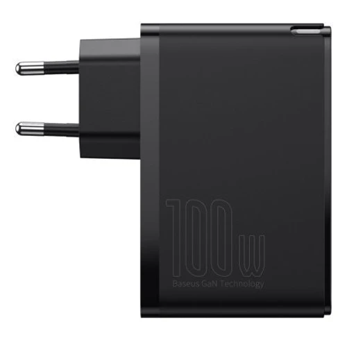Зарядное устройство Baseus Wall Charger GaN2 2xUSB-C+2хUSB 100W Black with USB-C Cable (CCGAN2P-L01): Особенности Быстрая зарядка, USB-C