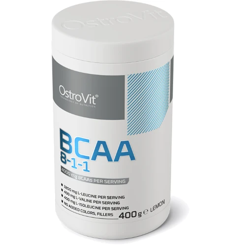 Амінокислота для спорту OstroVit BCAA 8-1-1 400 g / 80 servings / Lemon: Тип BCAA