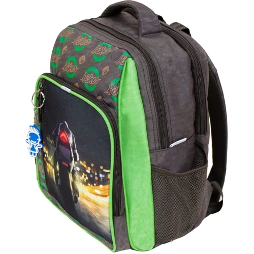 Рюкзак школьный Bagland Школьник 8 л. 327 хаки 270к (00112702): Корпус рюкзака Каркасный