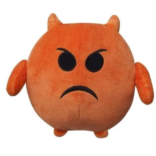 Мягкая игрушка Imoji Злюка, 18 см., Смайлик (40004): undefined undefined