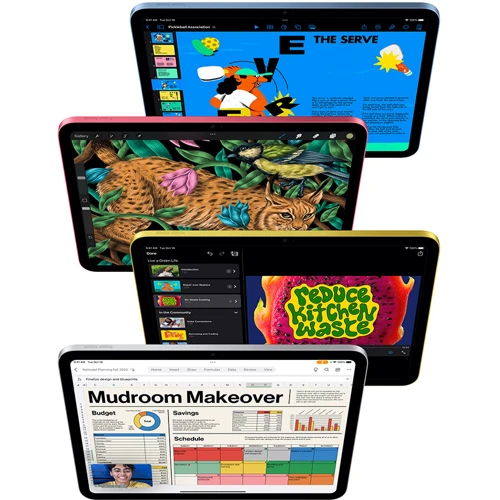Планшет Apple iPad 10 10.9" 2022 Wi-Fi + LTE 256GB Blue (MQ6U3RK/A): Процессор Apple A14 6‑ядерный