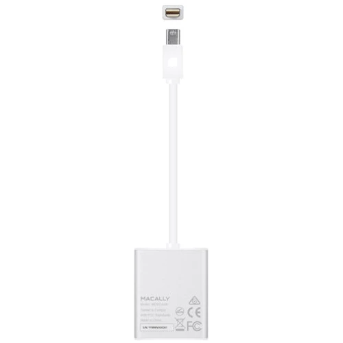 Адаптер Macally Mini DisplayPort to VGA 4K (MD-VGA-4K): Додаткові роз'єми VGA