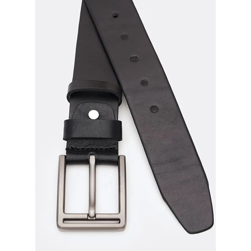 Мужской ремень Borsa Leather черный (V1115DPL02-black): Пол Мужской