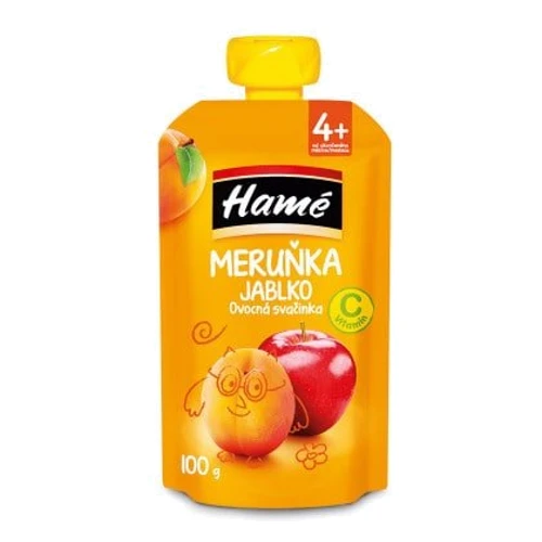 Hame пюре яблоко-абрикос (пауч) 100 гр