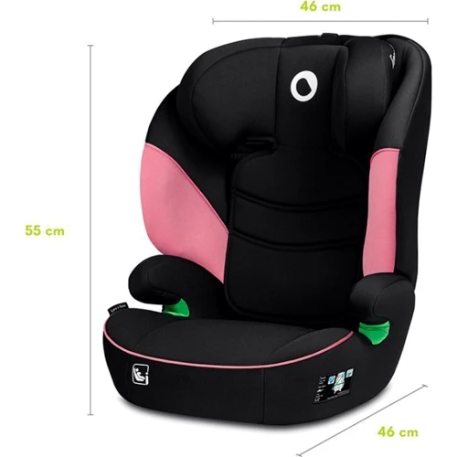 Автокрісло Lionelo Lars I-Size 15-36 кг Pink Baby фото 14