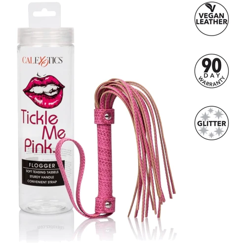 CalExotics Tickle Me Pink Flogger - дизайнерський флогер