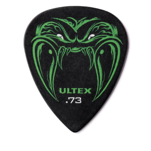 Медіатор Набір медіаторів DUNLOP Hetfield's Black Fang Pick Tin .73мм: Форма медіатора Standard