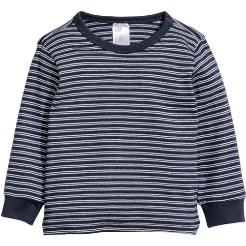 Піжамний лонгслів H & M 52362571 68 см синій