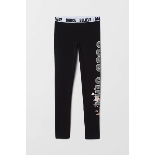 Леггинсы H&M 7002349 158 см черные