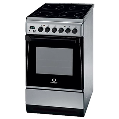 Плита електрична Indesit KN 3C650 SAX: Колір сріблястий