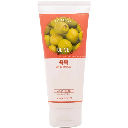 Holika Holika Daily Fresh Olive Пенка для умывания увлажняющая с экстрактом оливы 150 ml