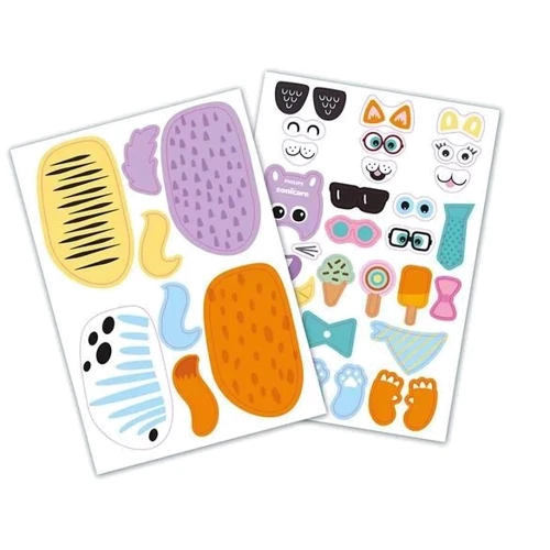 Зубная щетка Philips Sonicare For Kids Design a Pet Edition HX3601/01: Технология чистки звуковая