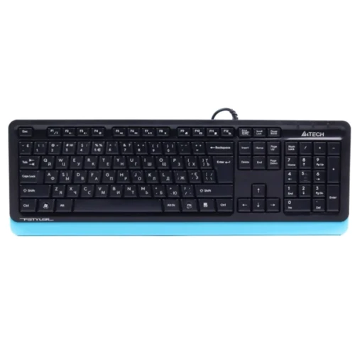 Клавиатура A4Tech FKS10 USB Blue