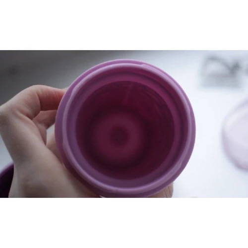 Поильник-непроливайка Chicco Active Cup 266 мл 14 мес+ фиолетовый (06981.10.01) фото 6