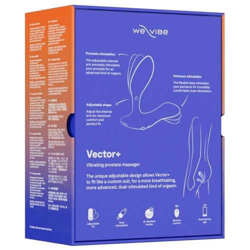 Смарт-вибромассажер простаты We-Vibe Vector+ Royal Blue