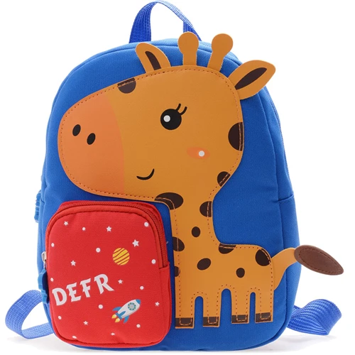 Дитячий рюкзак Evo-kids Small Giraffe Blue (2418-12 Blue Giraffe)