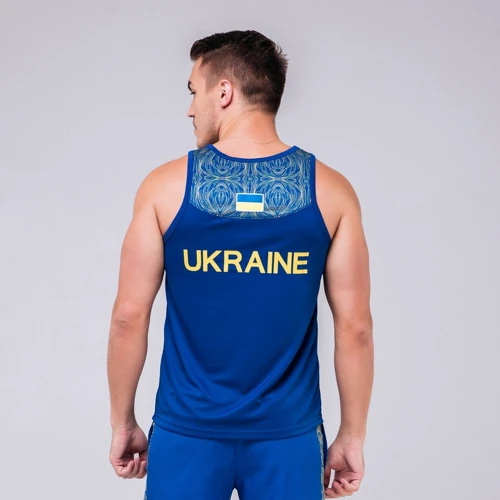 Спортивна майка Peak FS-UM1907-BLU 48 синя: Склад поліестер