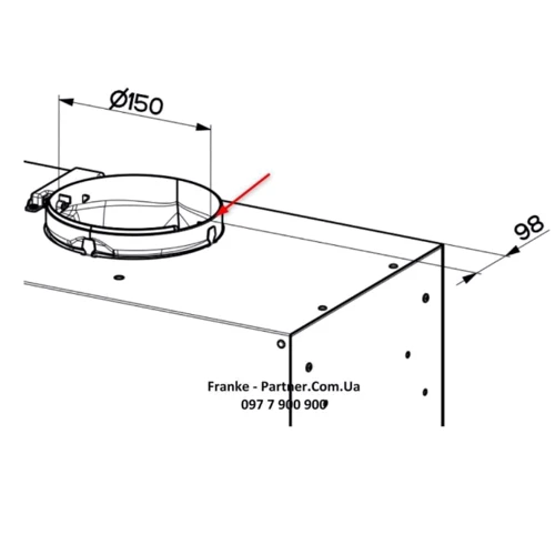 Витяжка Franke Box Flush EVO (305.0665.365): Тип монтажу Вбудований