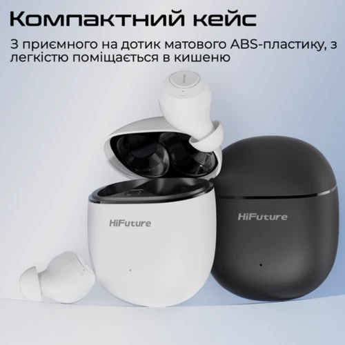 Наушники HiFuture OlymBuds3 White (olymbuds3.white): Дополнительно Совместимость с Apple, Совместимость с Android, TWS наушники