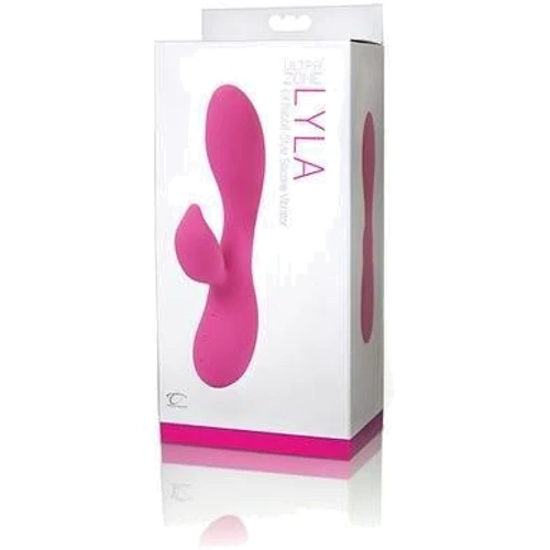Вибратор-кролик Topco Sales UltraZone, Lyla 6x Rabbit Silicone Vibe